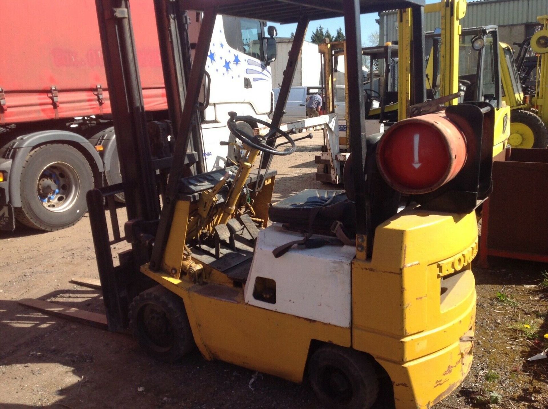 Komatsu 1.5 ton gas forklift - Image 4 of 5