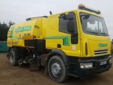 Iveco road sweeper johnson vt650