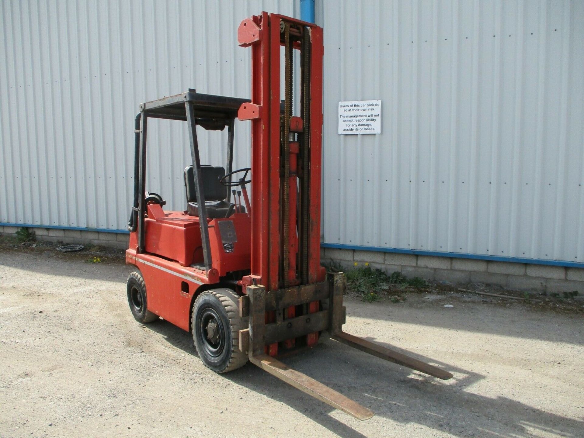 Climax fork lift diesel 2.5 ton forklift truck - Image 7 of 7