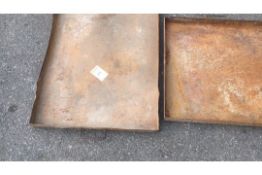 Steel workshop drip tray qty 2