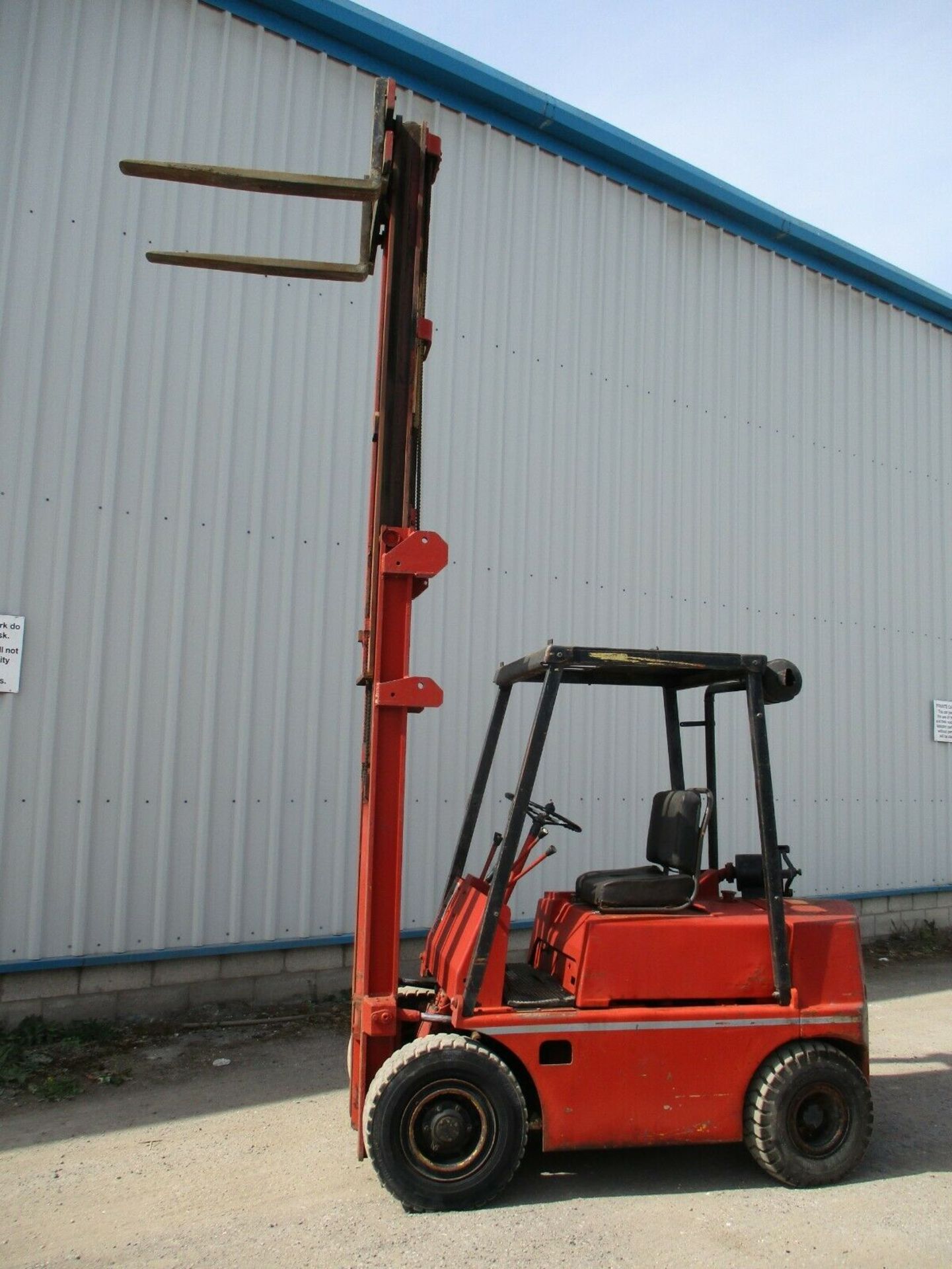 Climax fork lift diesel 2.5 ton forklift truck - Image 6 of 7