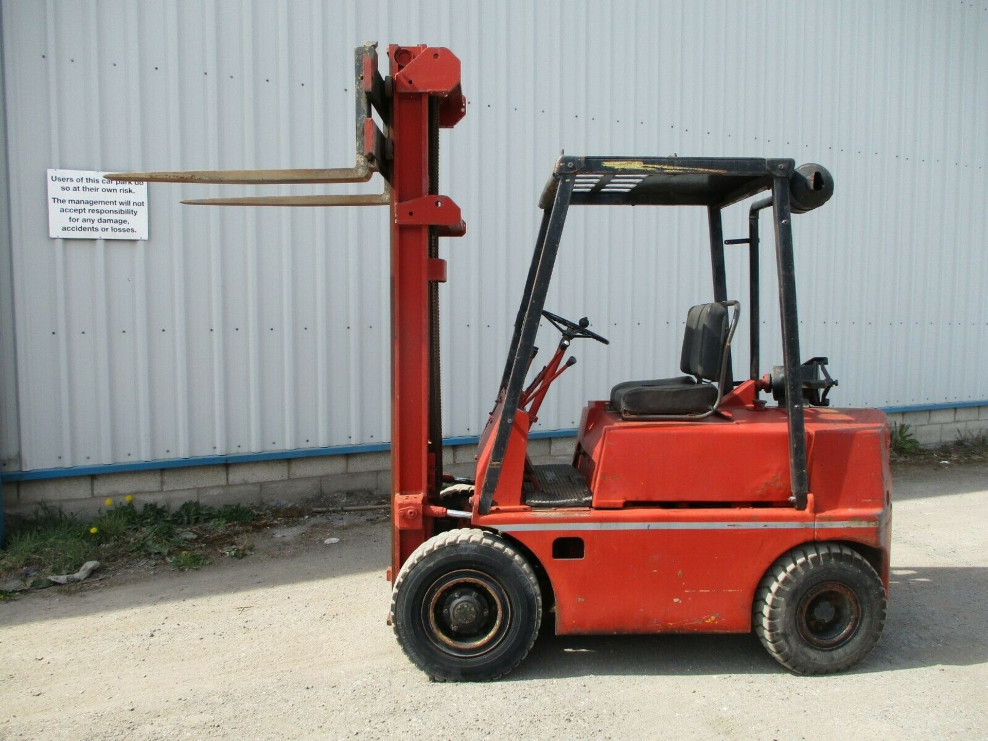 Climax fork lift diesel 2.5 ton forklift truck - Image 5 of 7