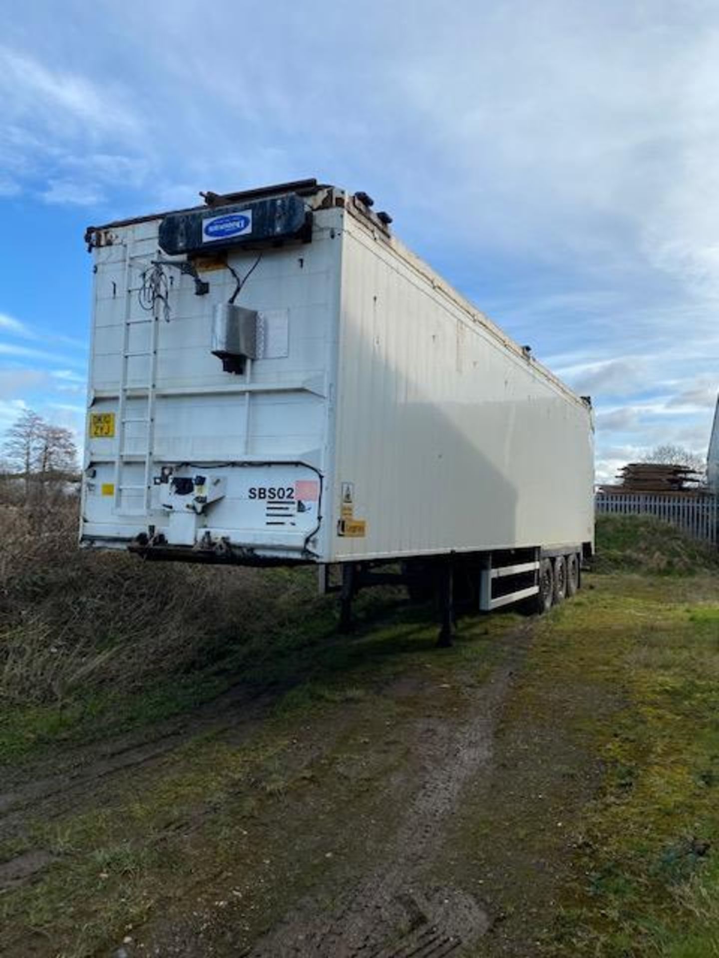 Legras Tri Axle Walking Floor Trailer