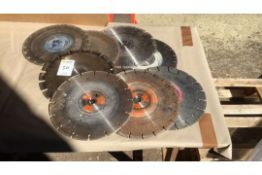 Diamond cutting disc 300mm, qty 8