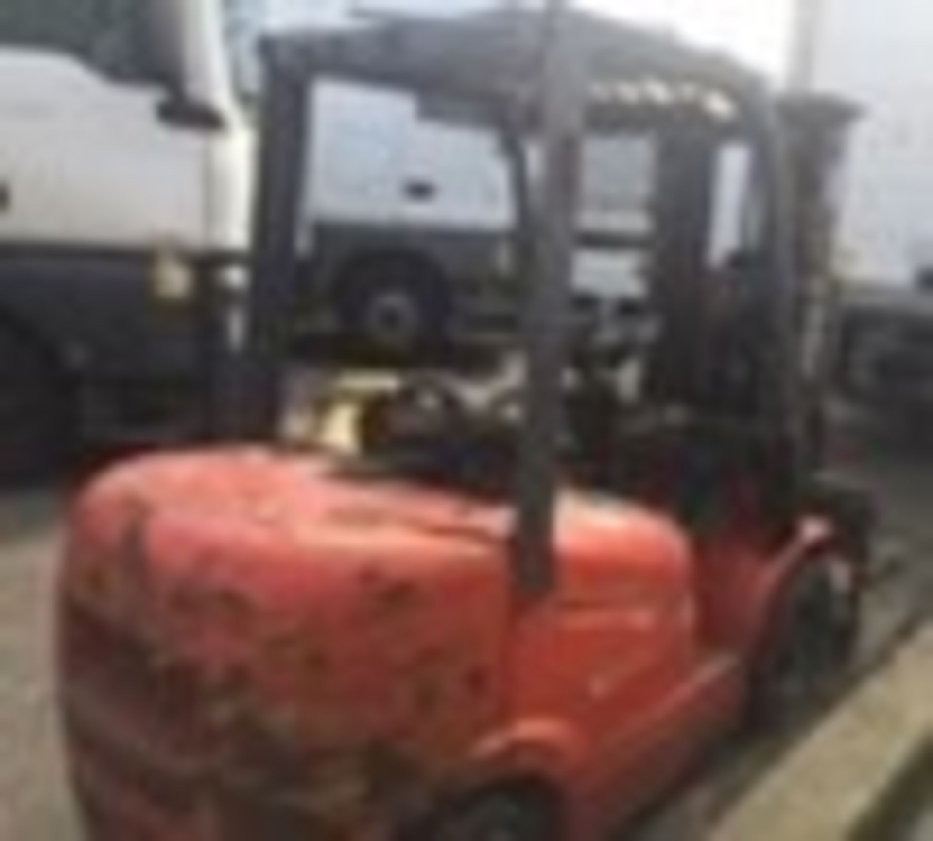 Heli Diesel FLT 2000kg capacity c/w Double Stack pallet Lifter - Image 3 of 5