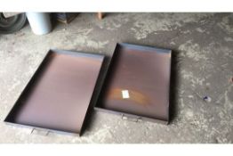 Steel 2ft x 3ft garage drip tray