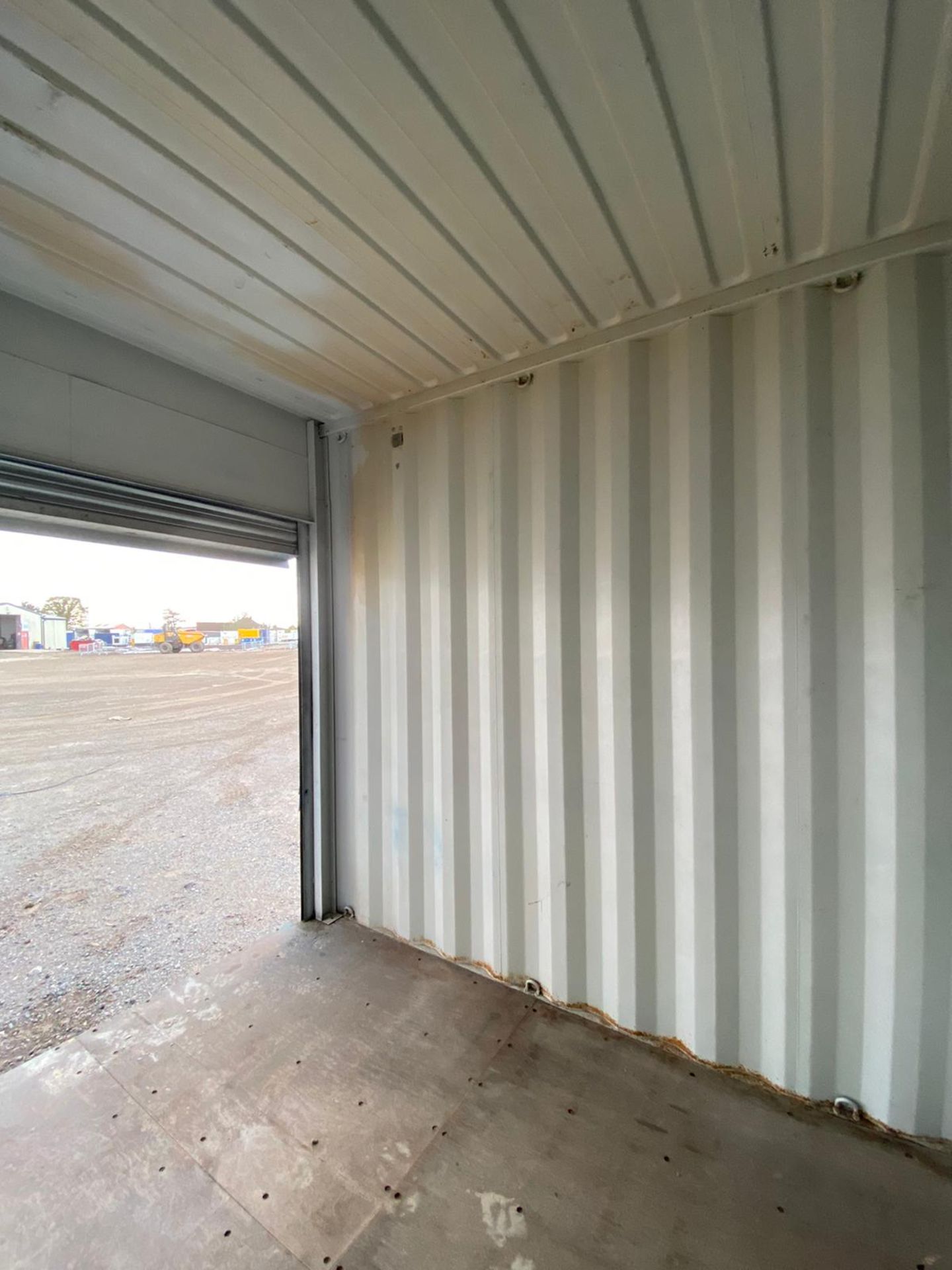 10ft high cube storage Container cabin with roller shutter door - Image 9 of 10