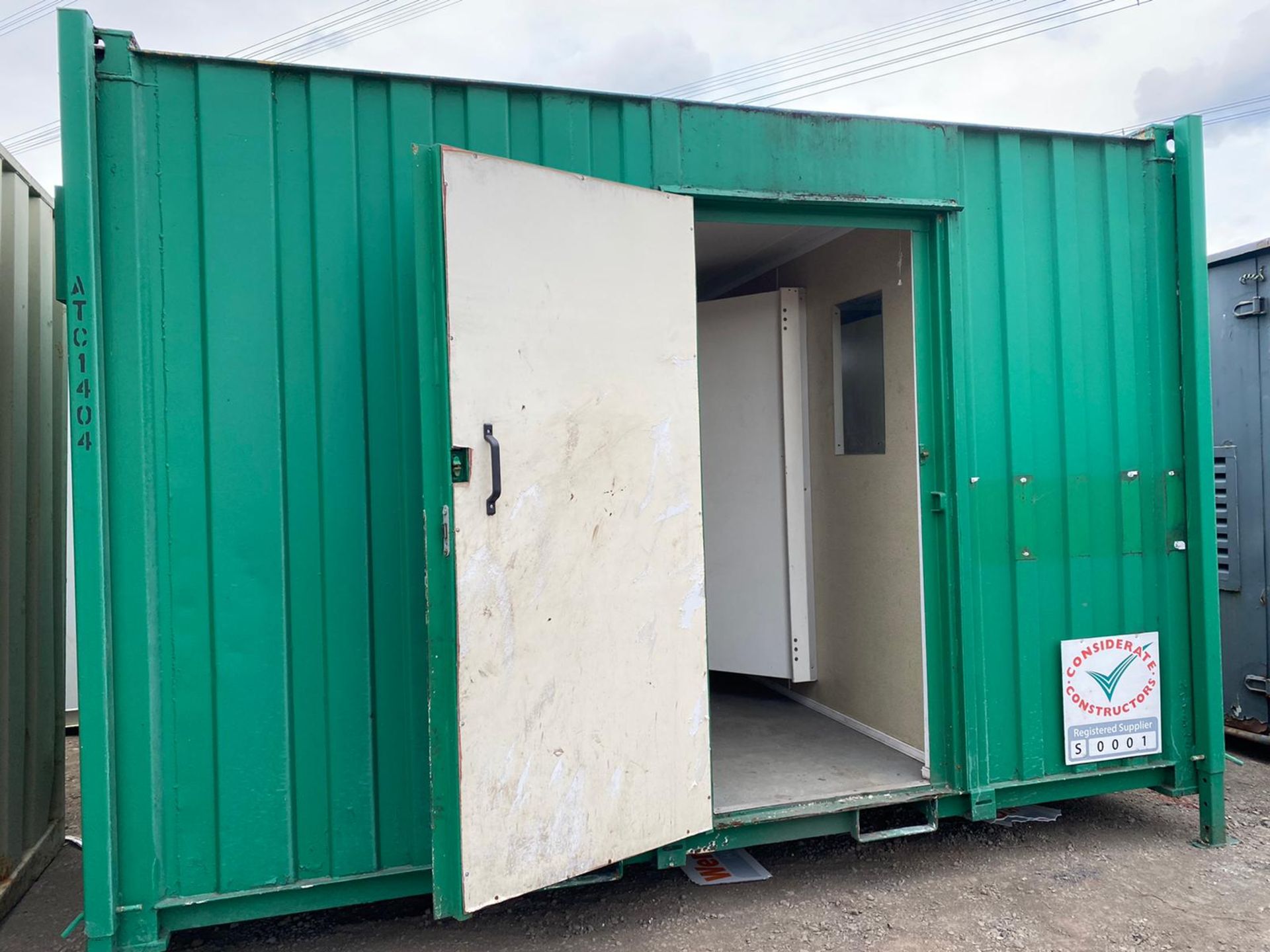 13ft 2 + 1 male & female toilet block, welfare container cabin