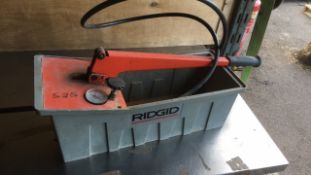 Ridgid 1450 pressure test pump (A778912)