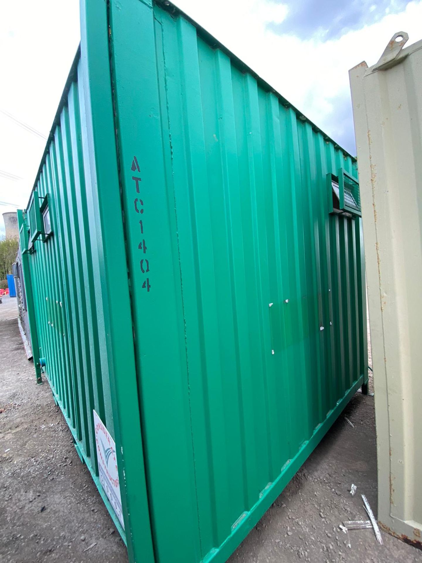 13ft 2 + 1 male & female toilet block, welfare container cabin - Bild 4 aus 13