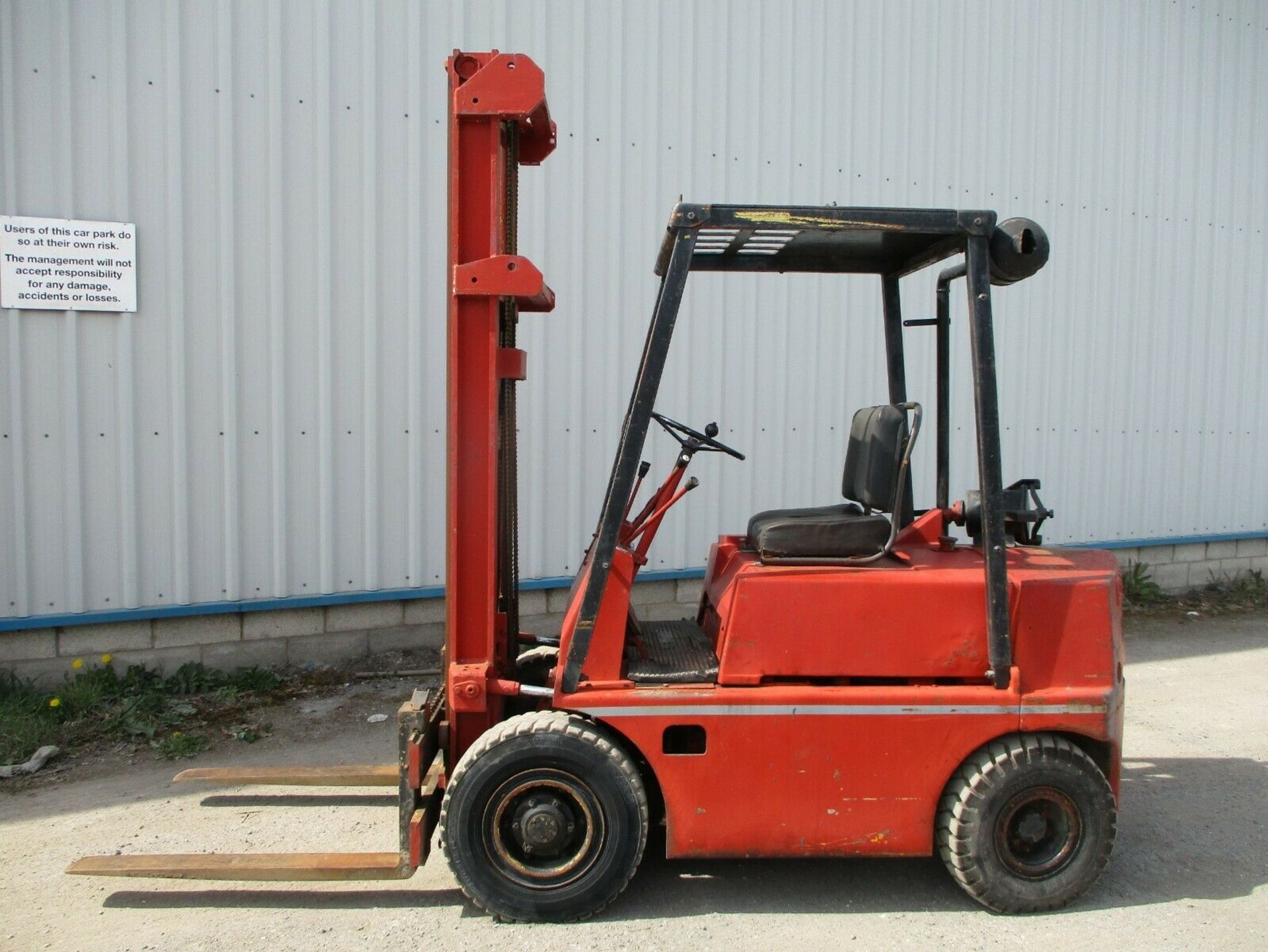 Climax fork lift diesel 2.5 ton forklift truck