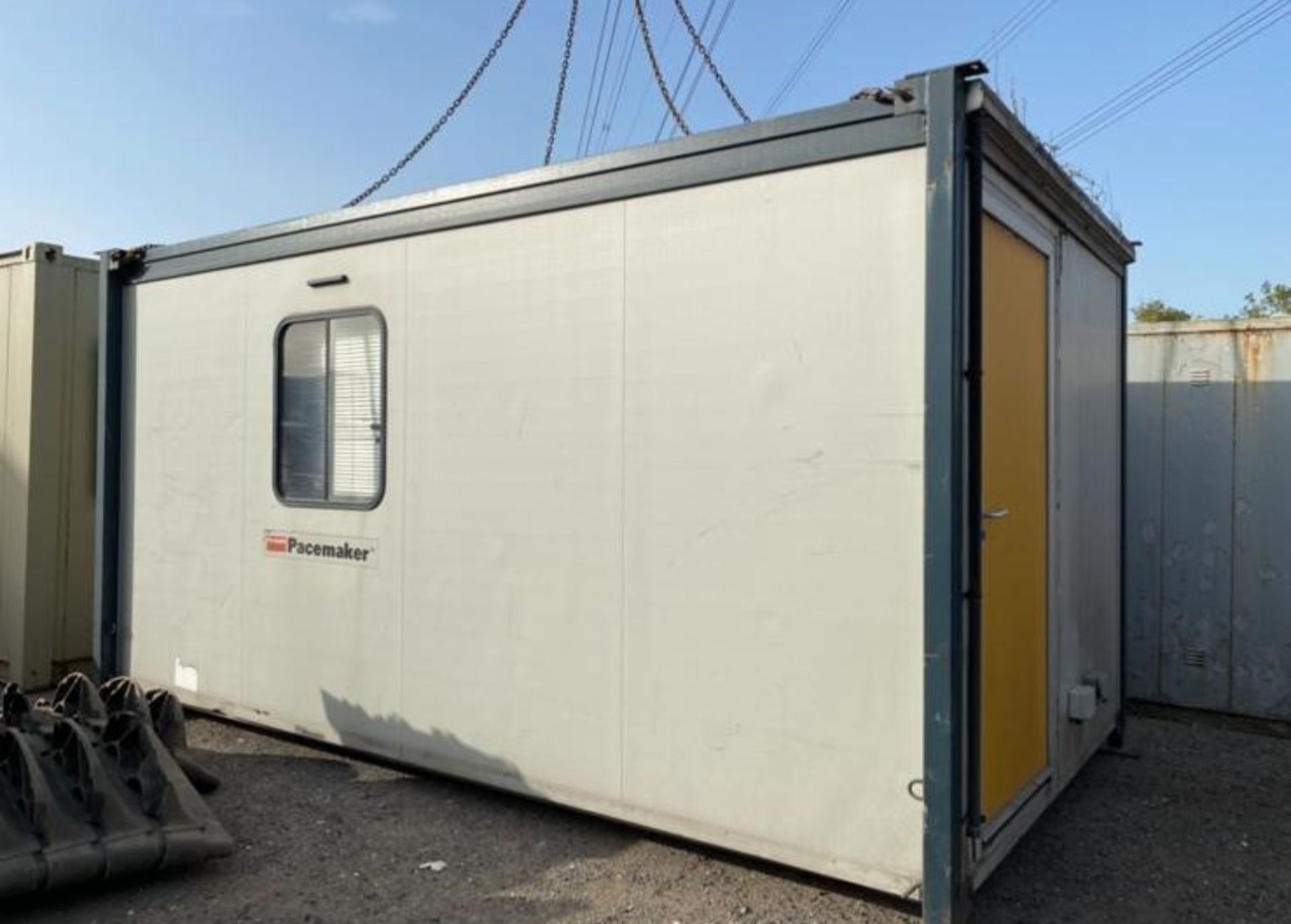 16ft genuine portakabin container site cabin office with 2 doors