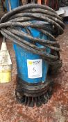 Tsurumi submersible pump model HS375S, s/No. B-10787714 (A651055)