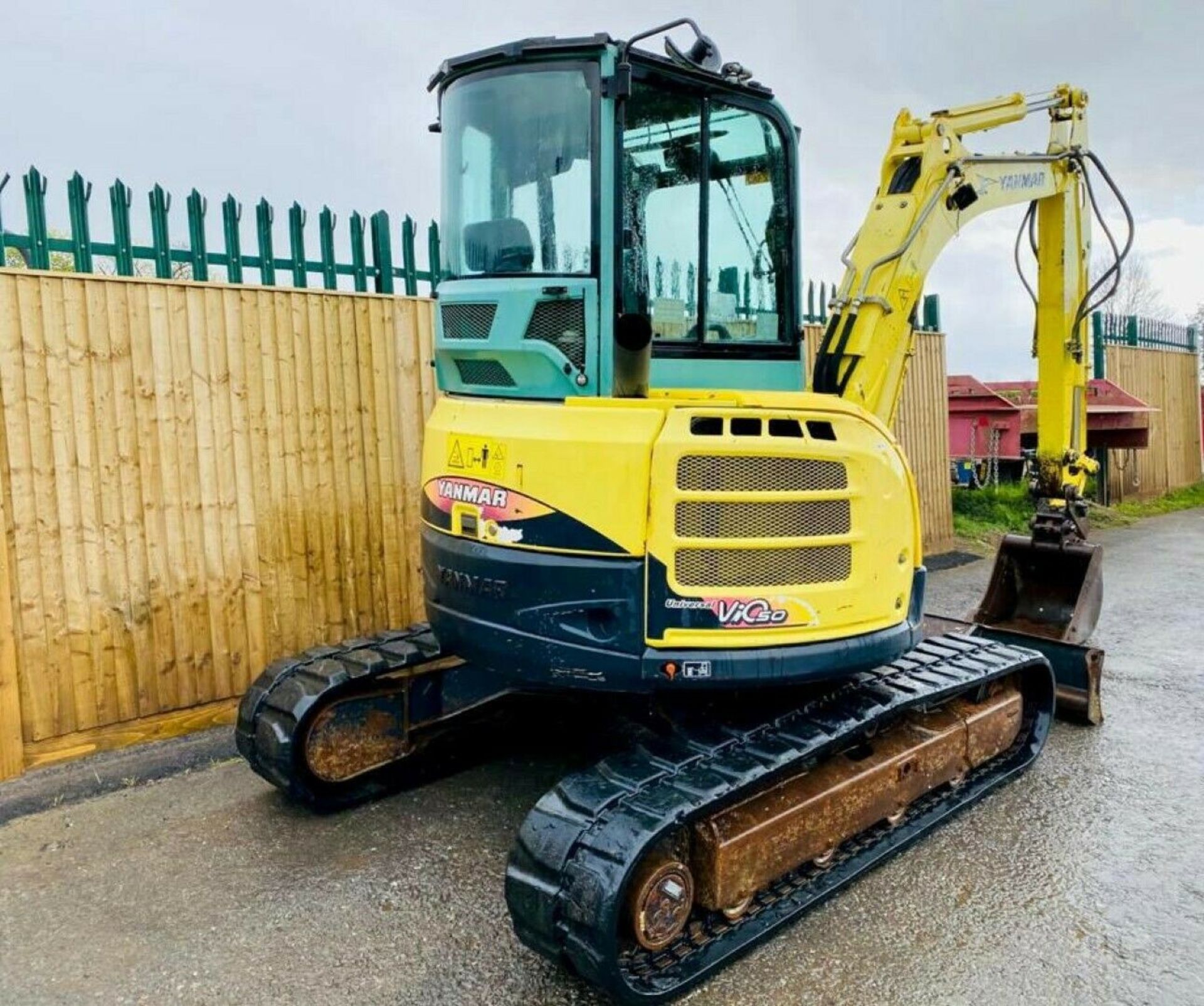 Yanmar VIO50-U Digger Excavator 2011 - Image 4 of 12