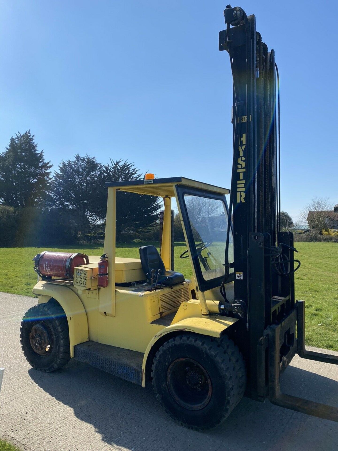 Hyster gas forklift truck