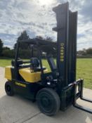 Daewoo diesel forklift truck