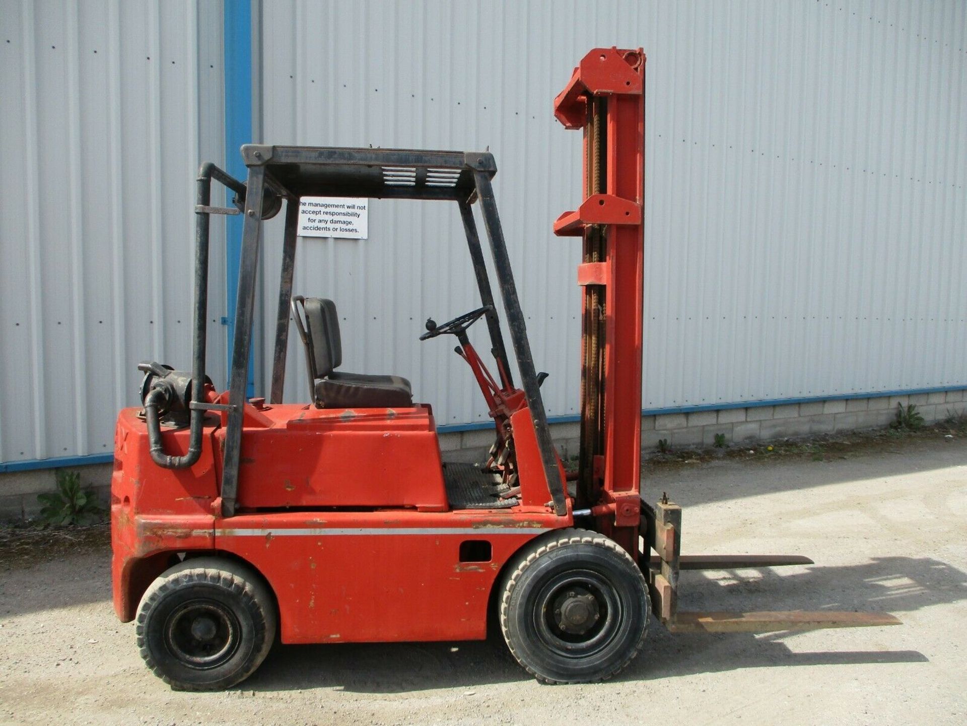 Climax forklift 2.5 ton lift