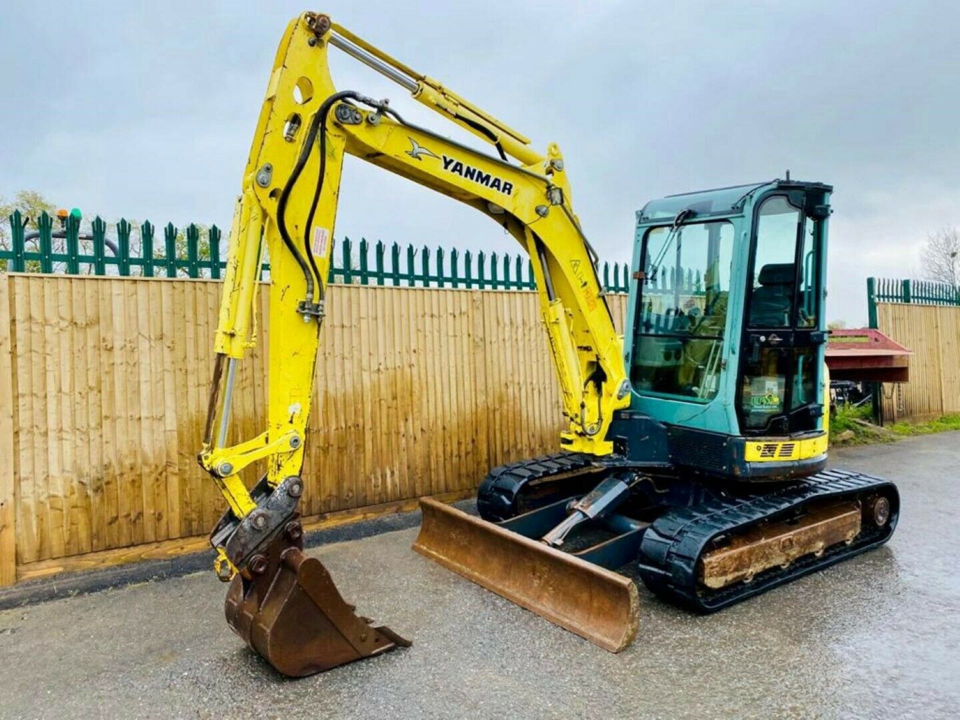 Yanmar VIO50-U Digger Excavator 2011 - Image 3 of 12