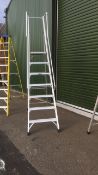 Clow Aluminium Podium Ladder