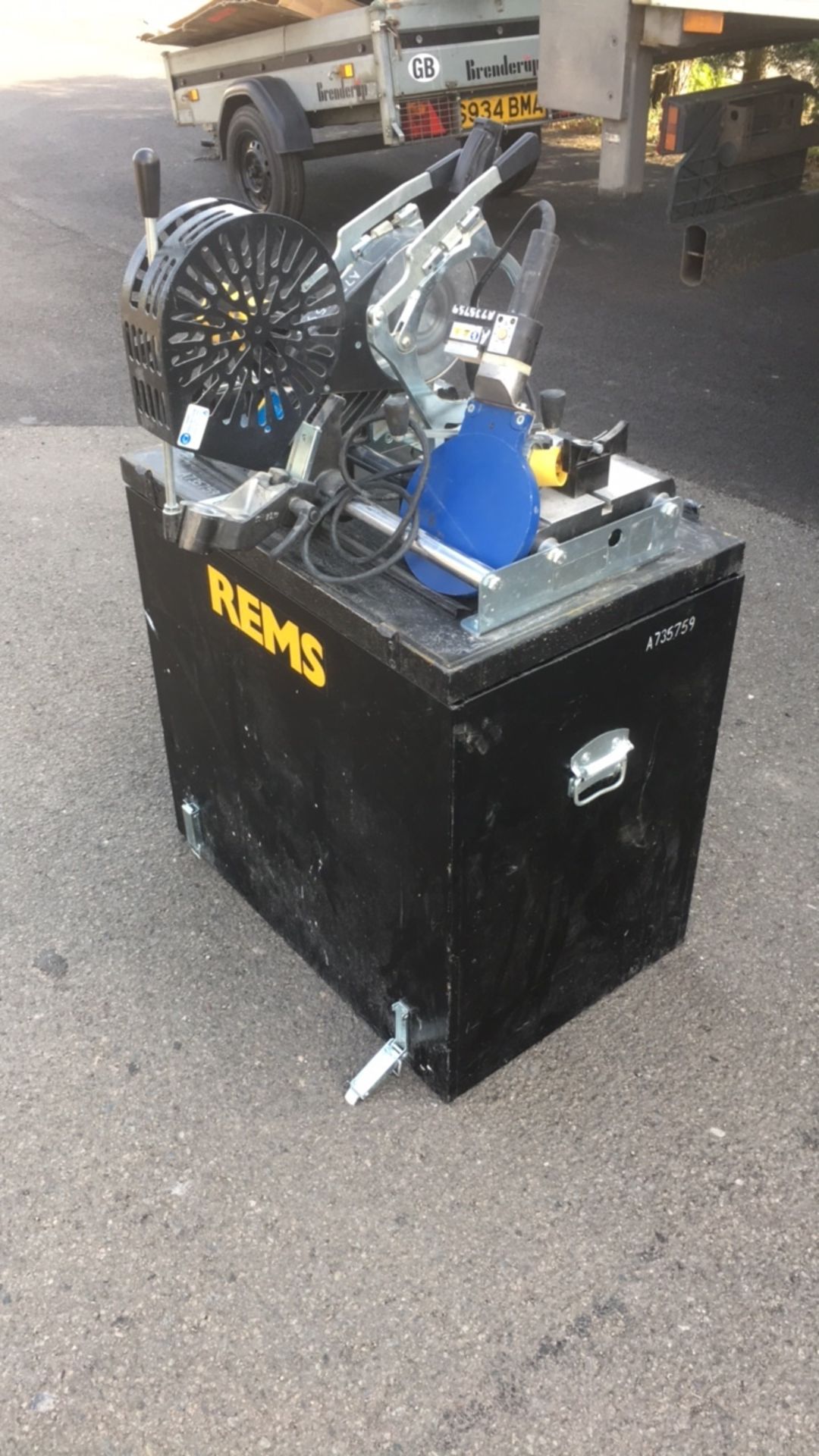 REMS SSM 160 KS butt welding machine - Image 8 of 10