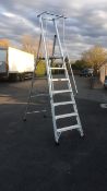 Clow Aluminium Podium Ladder