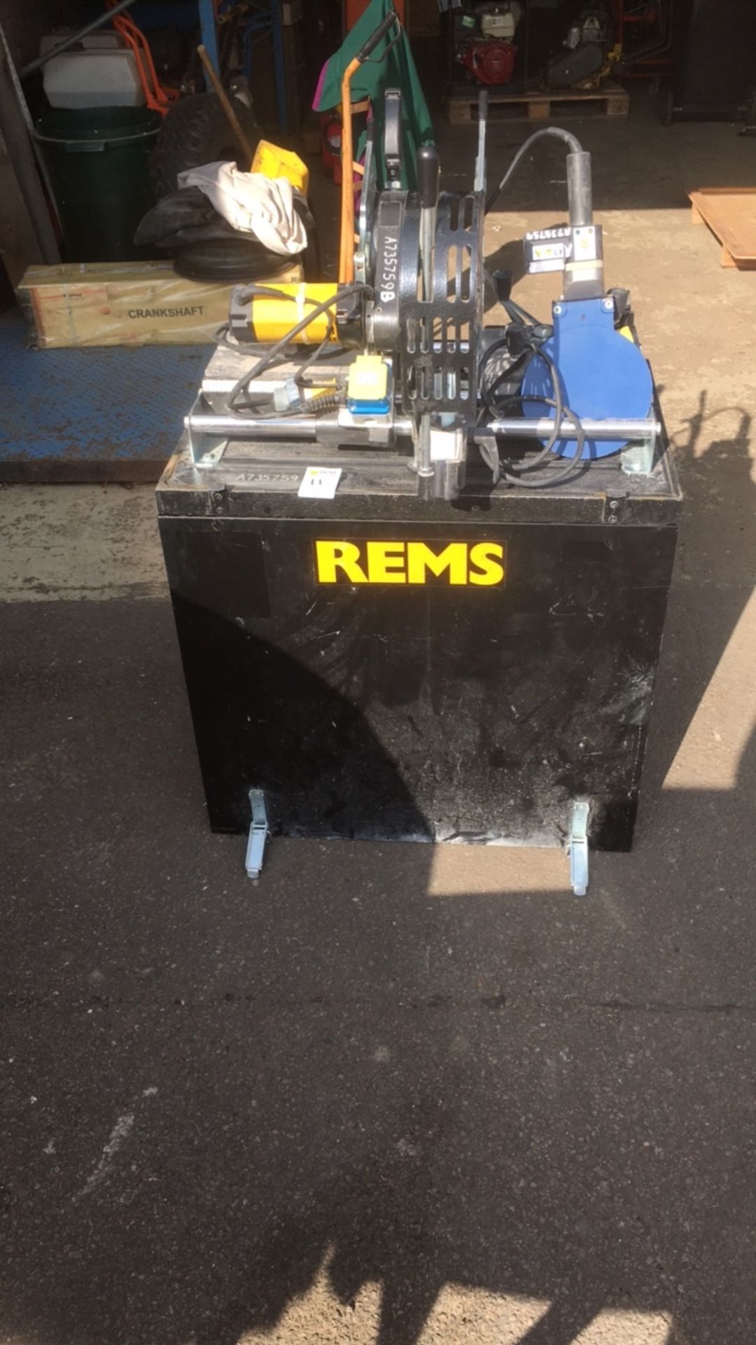 REMS SSM 160 KS butt welding machine - Image 2 of 4