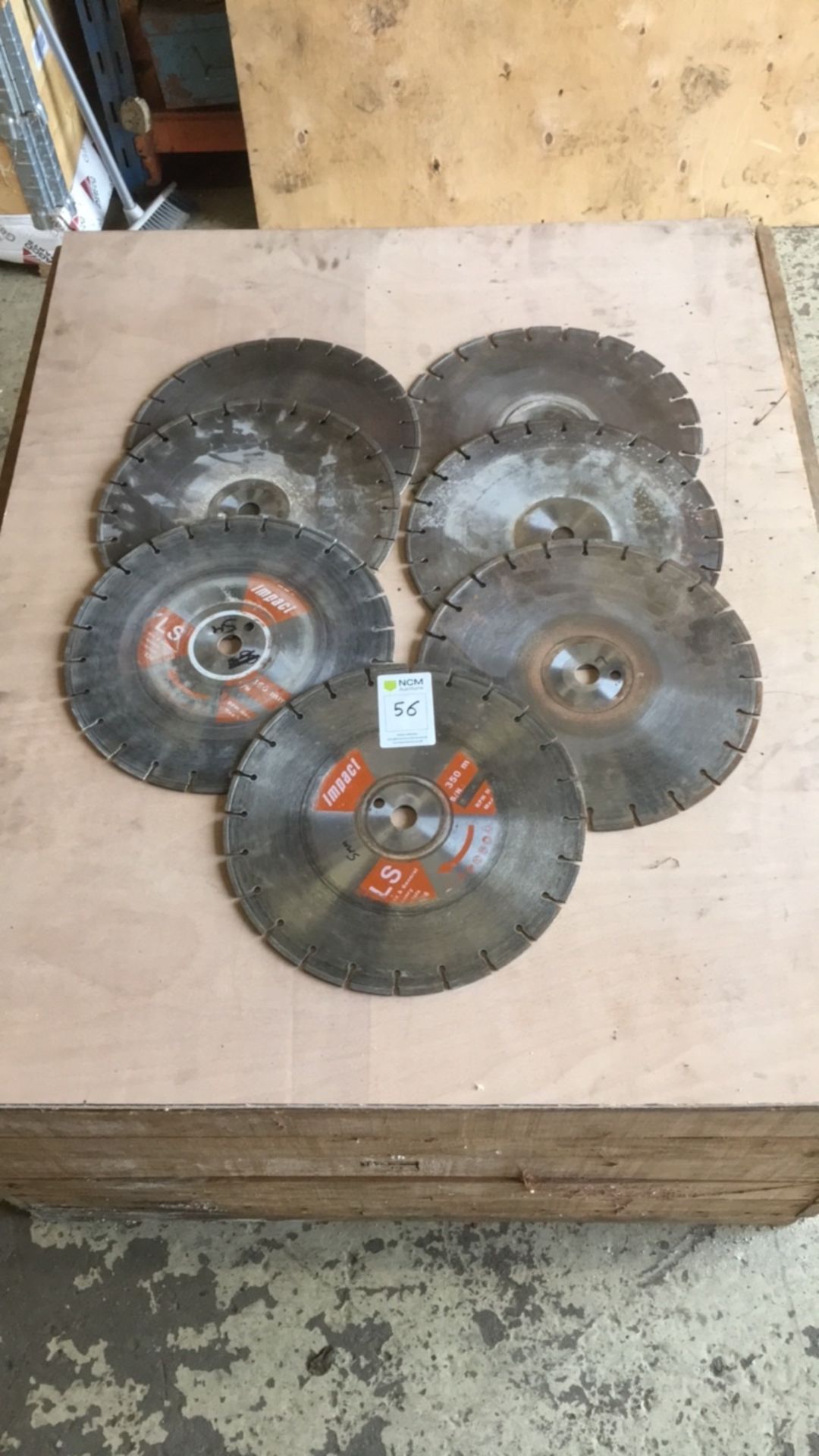 Diamond cutting disc 350mm