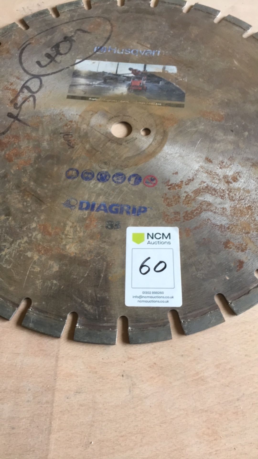 Husqvarna Diamond asphalt cutting disc 500mm - Image 2 of 2