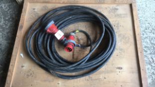 3PH extension lead