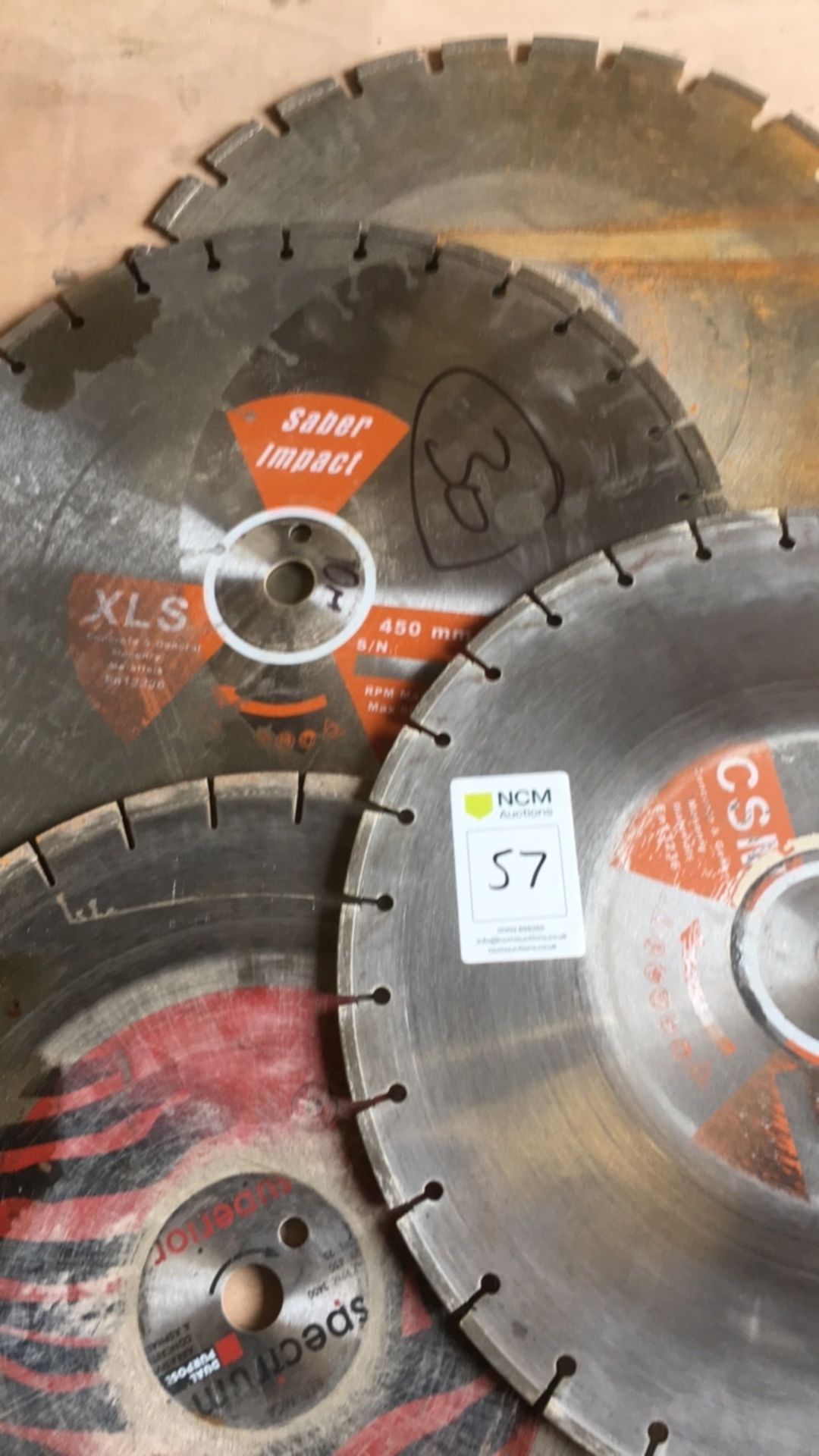 Diamond cutting disc 450mm - Image 2 of 4