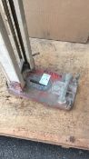 Hilti DD 130-Rig, core drill stand