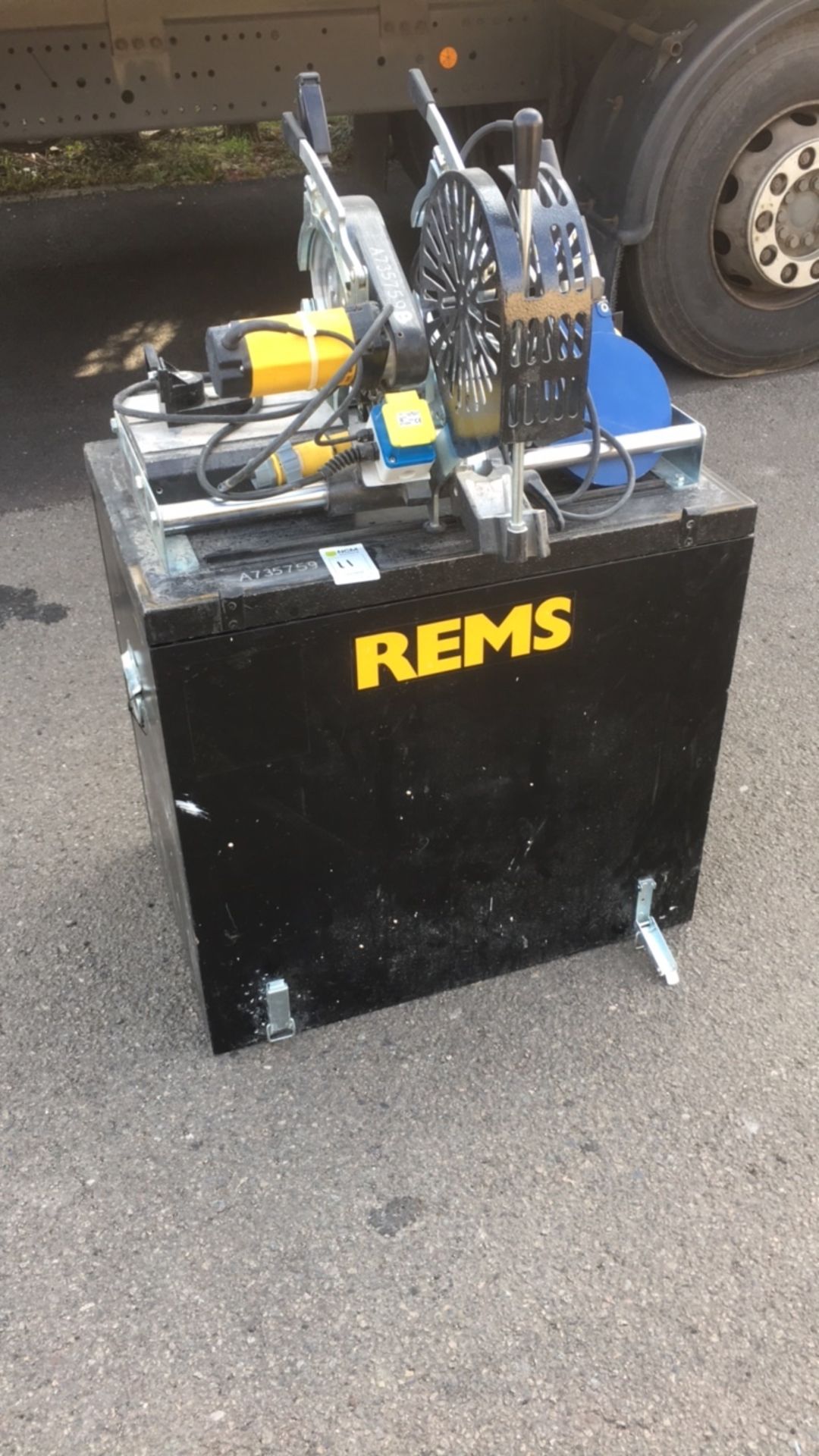 REMS SSM 160 KS butt welding machine - Image 7 of 10