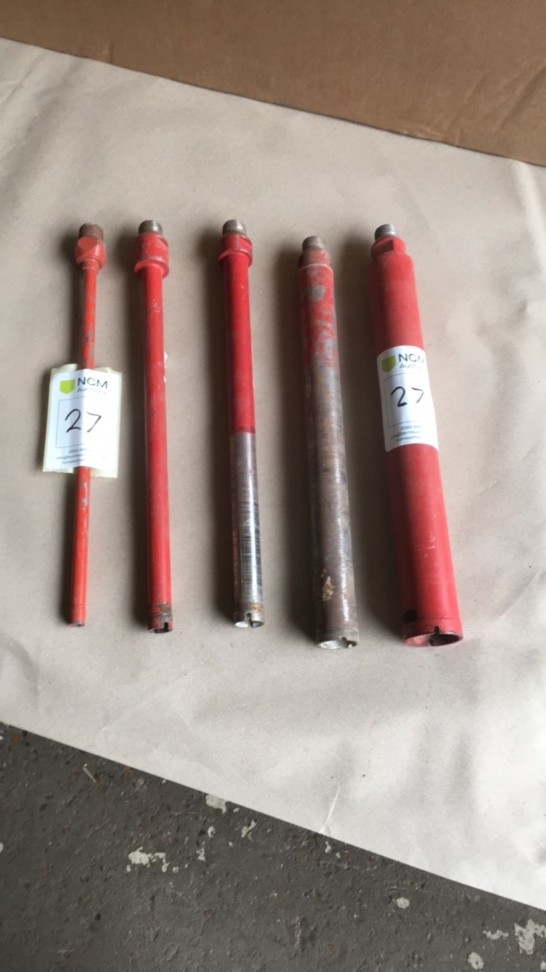 Core drill bit qty 5