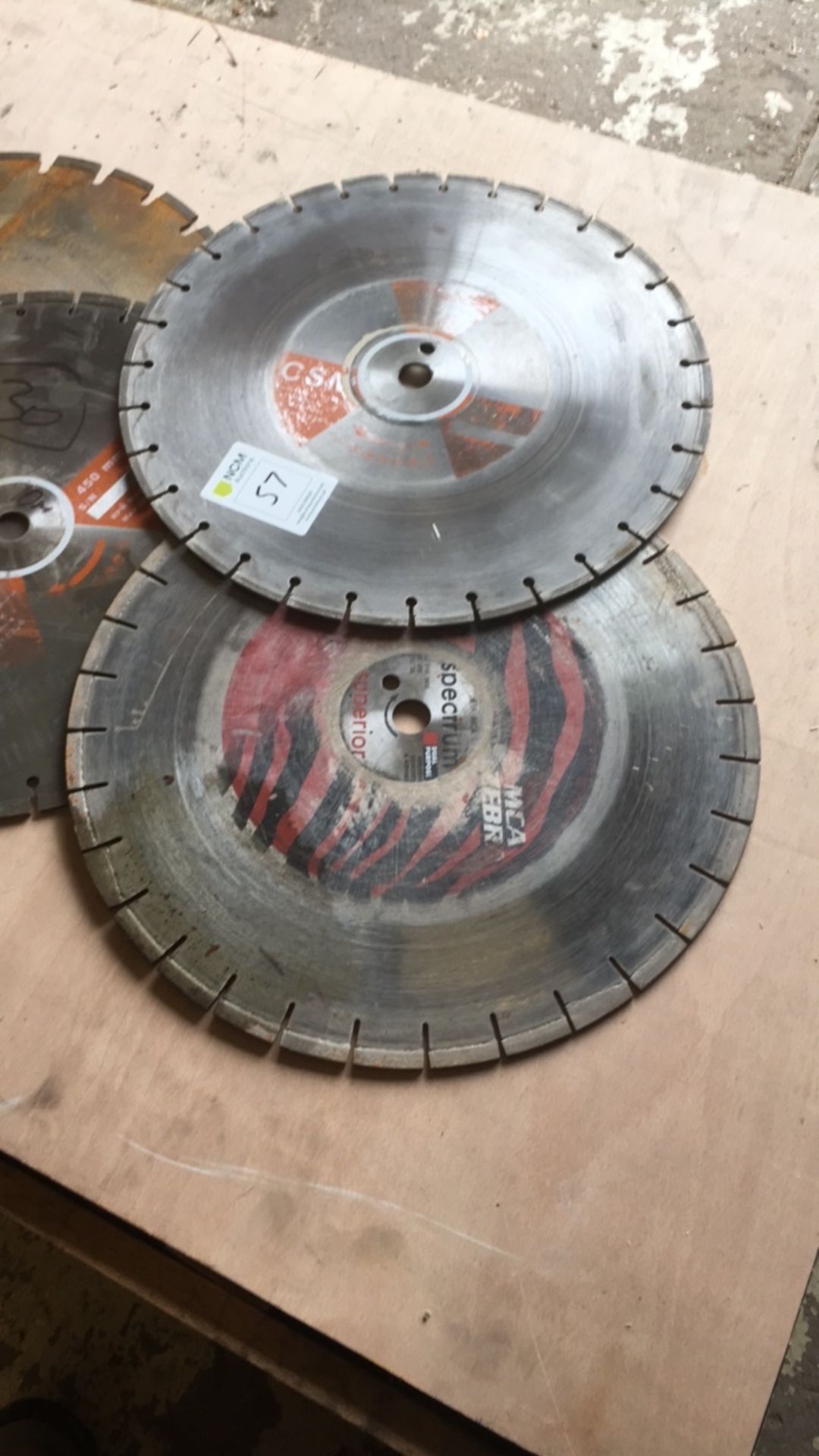 Diamond cutting disc 450mm - Image 4 of 4