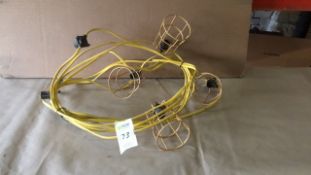 Festoon 110v work lights