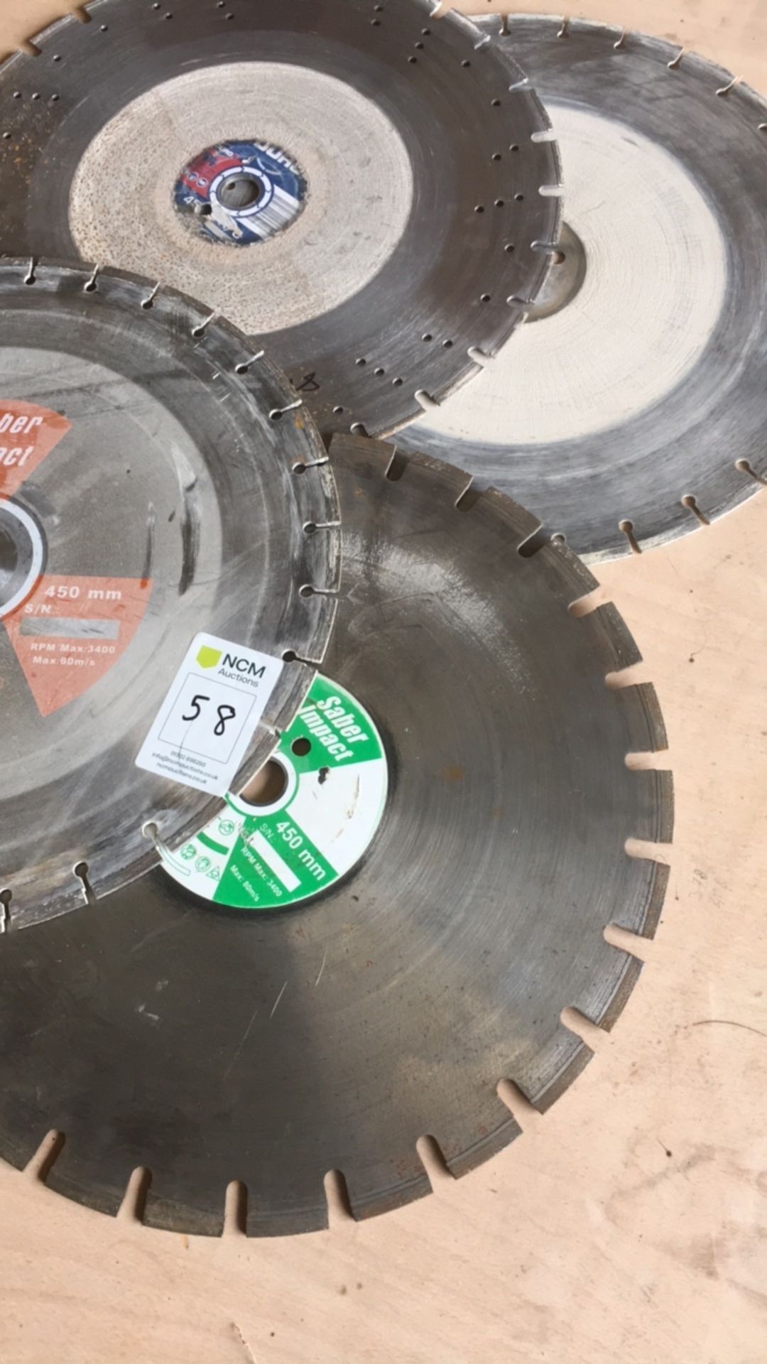 Diamond Cutting Disc 450mm - Image 2 of 2