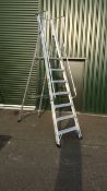 Clow Aluminium Podium Ladder
