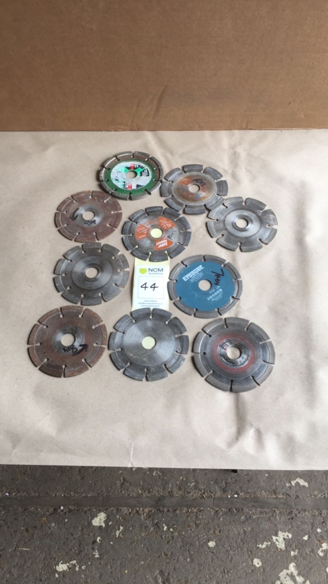 Diamond 125mm cutting discs qty 14