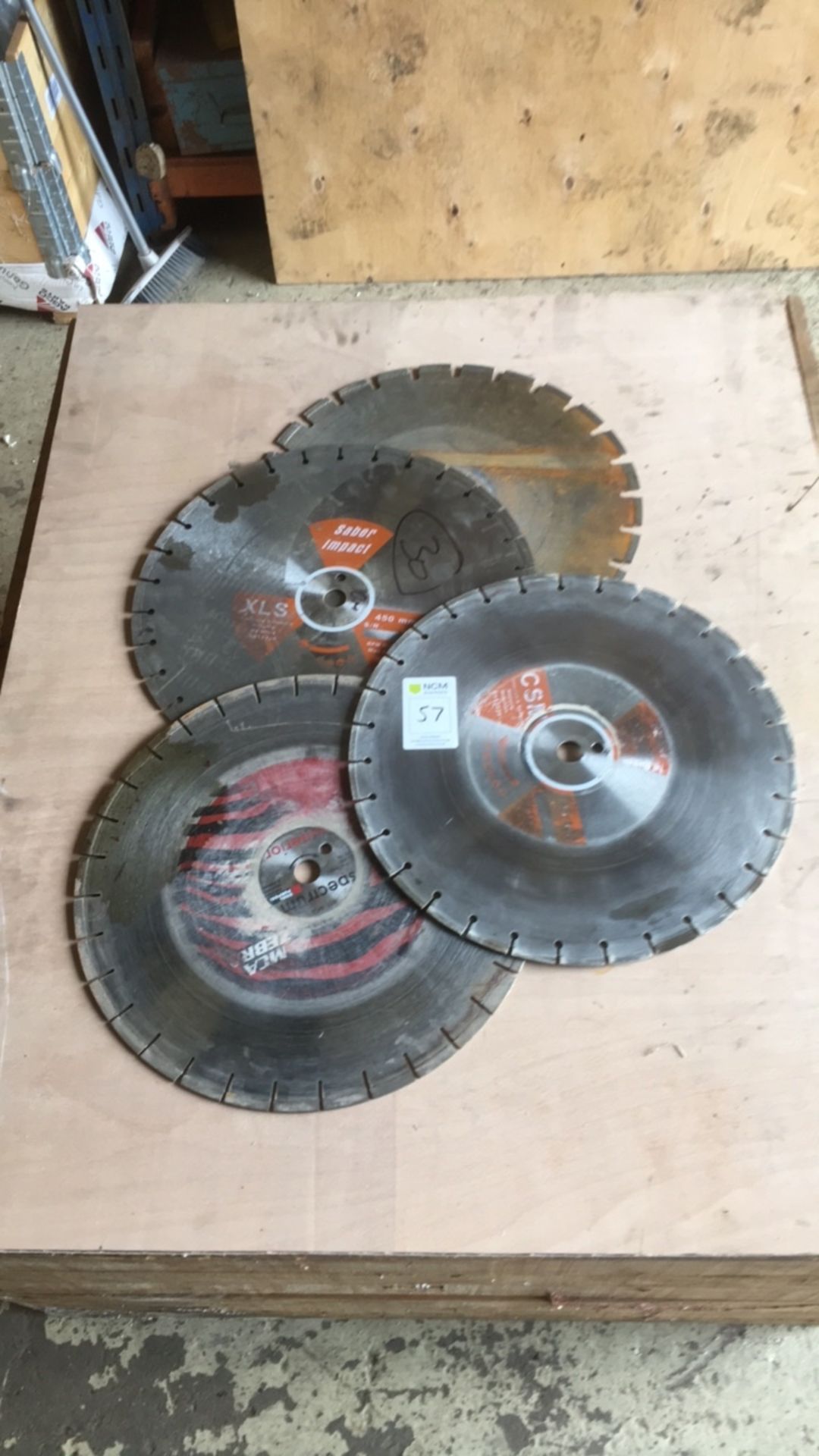 Diamond cutting disc 450mm