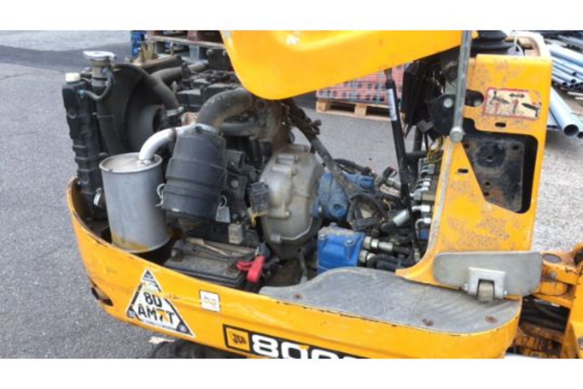 JCB 8008 micro excavator - Image 17 of 17