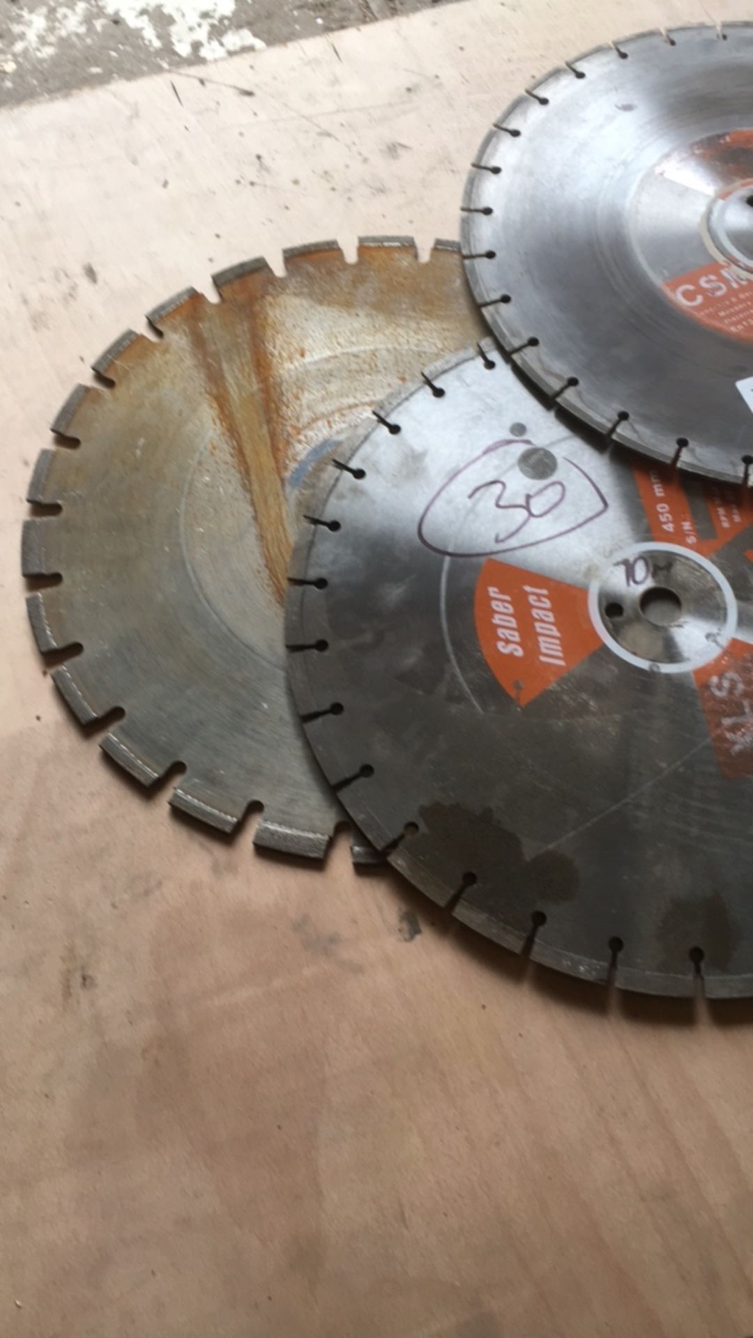 Diamond cutting disc 450mm - Image 3 of 4