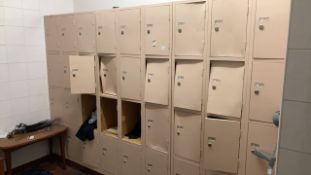 Locker room