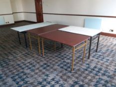 Trestle tables