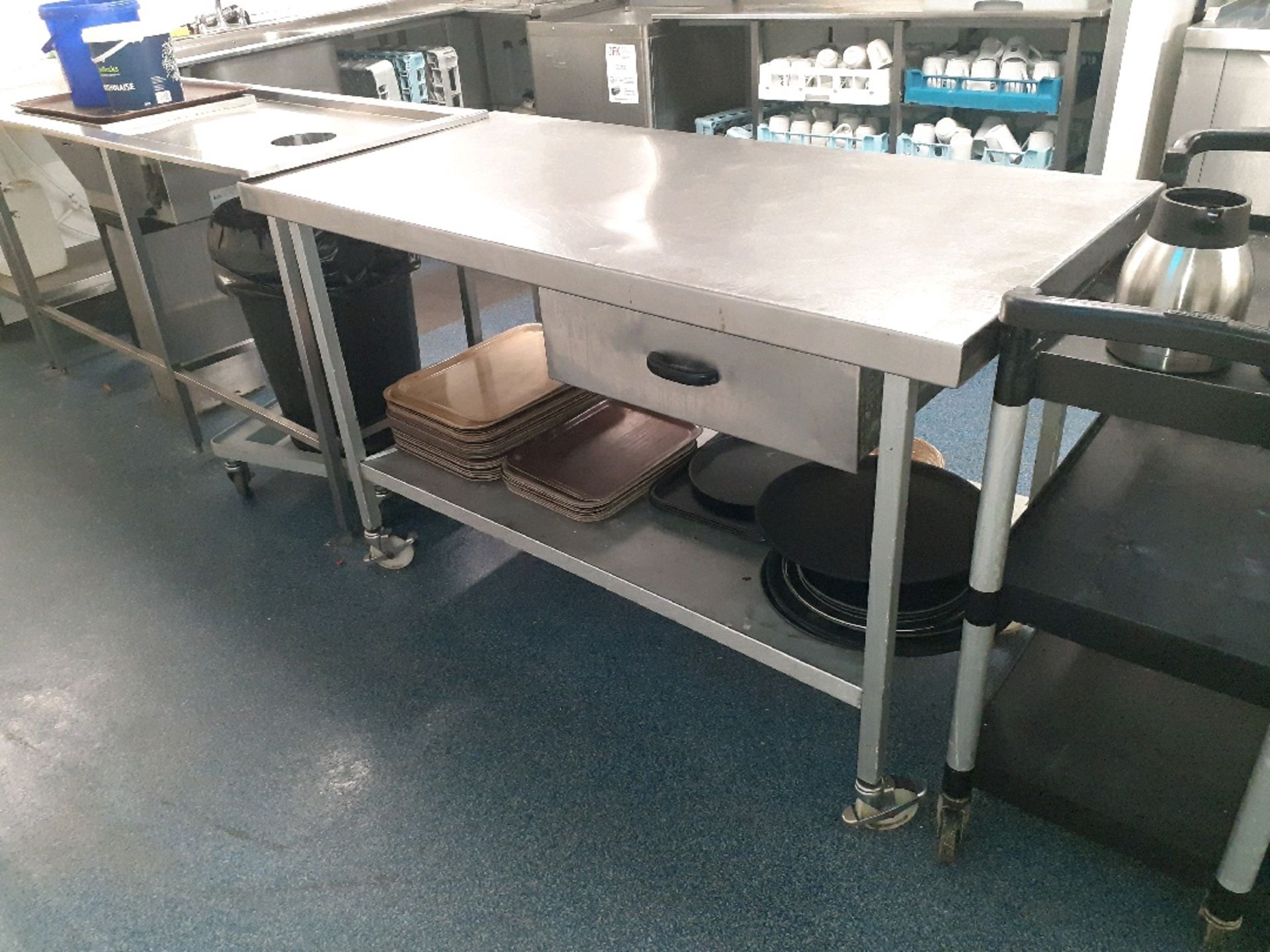 Preparation trolley