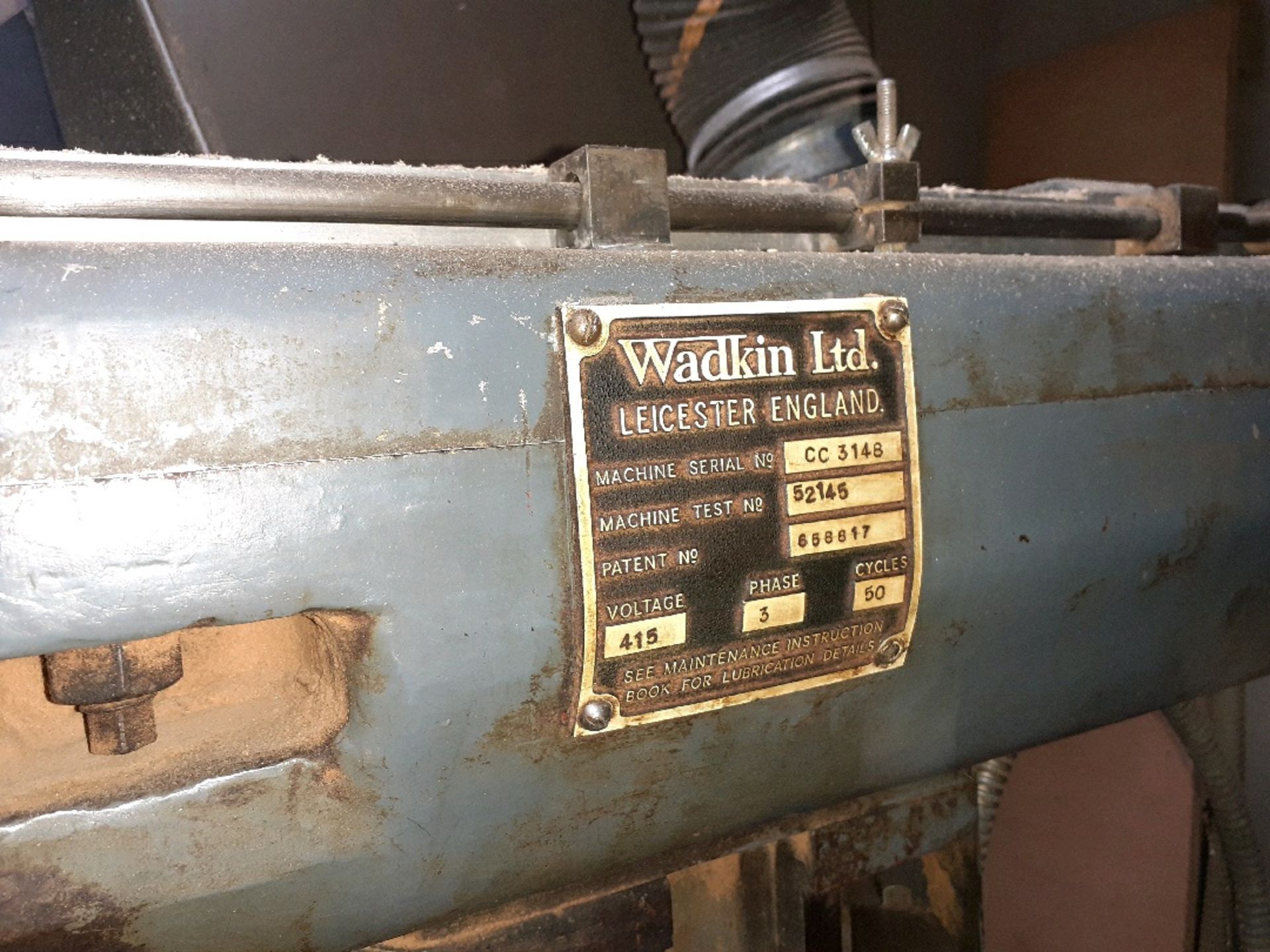 Wadkin Bursgreen radial arm saw - Image 4 of 5