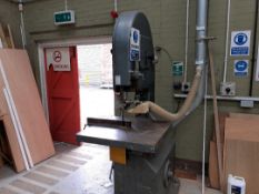 Wadkin Bursgreen vertical bandsaw