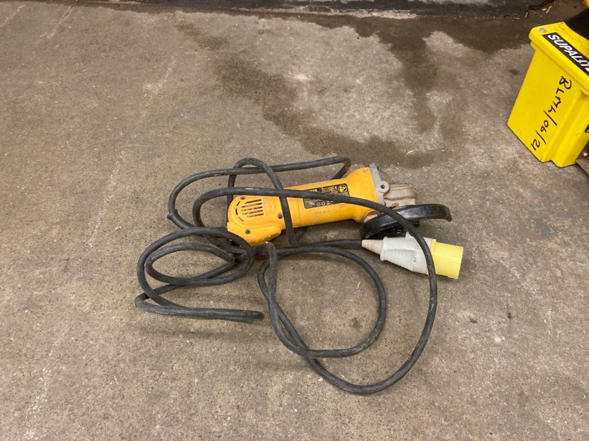 DeWalt angle grinder