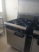 Oven hob & 4 gas rings