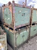 Heavy Duty Stackable Swarf Skips (2 of )