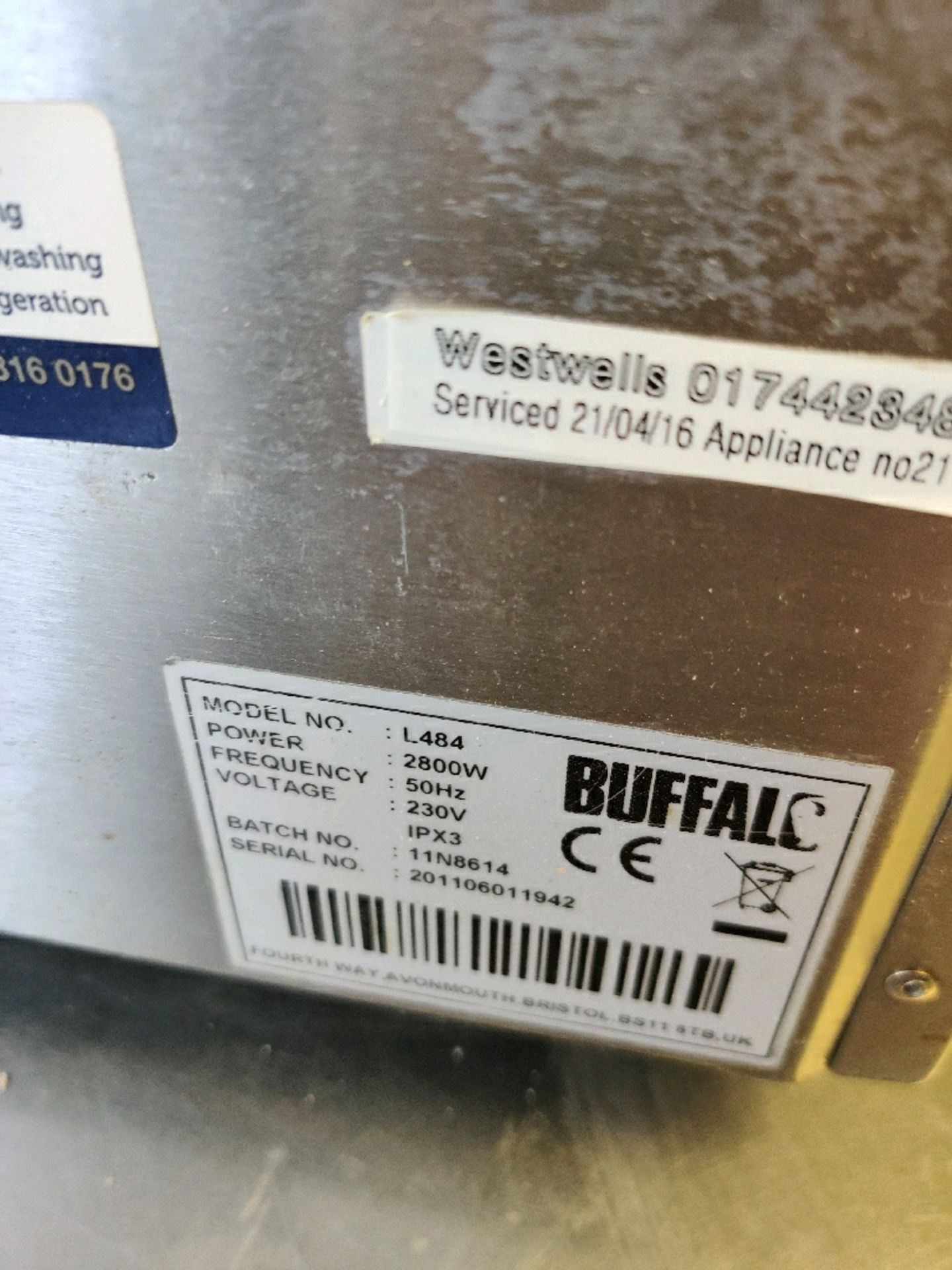 Buffalo deep fat fryer - Image 3 of 3